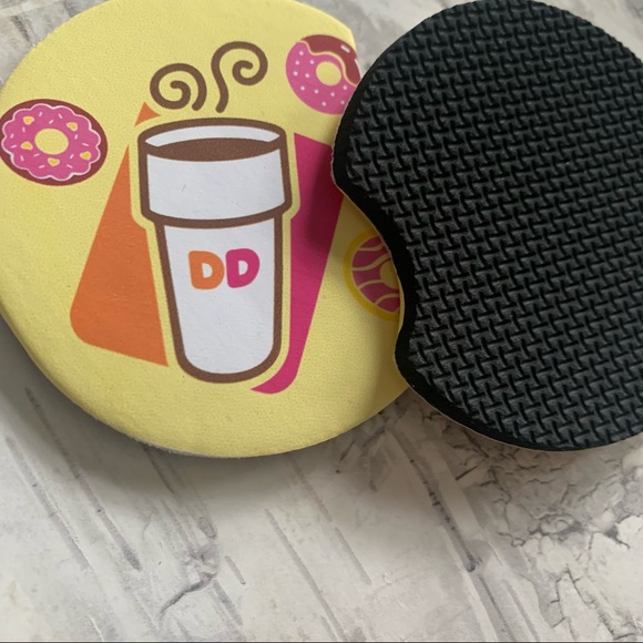2/$15 Dunkie Junkie  Custom Car Coaster - Picture 2 of 3